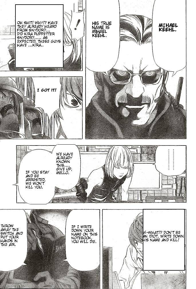 Death Note chapter 73 page 17