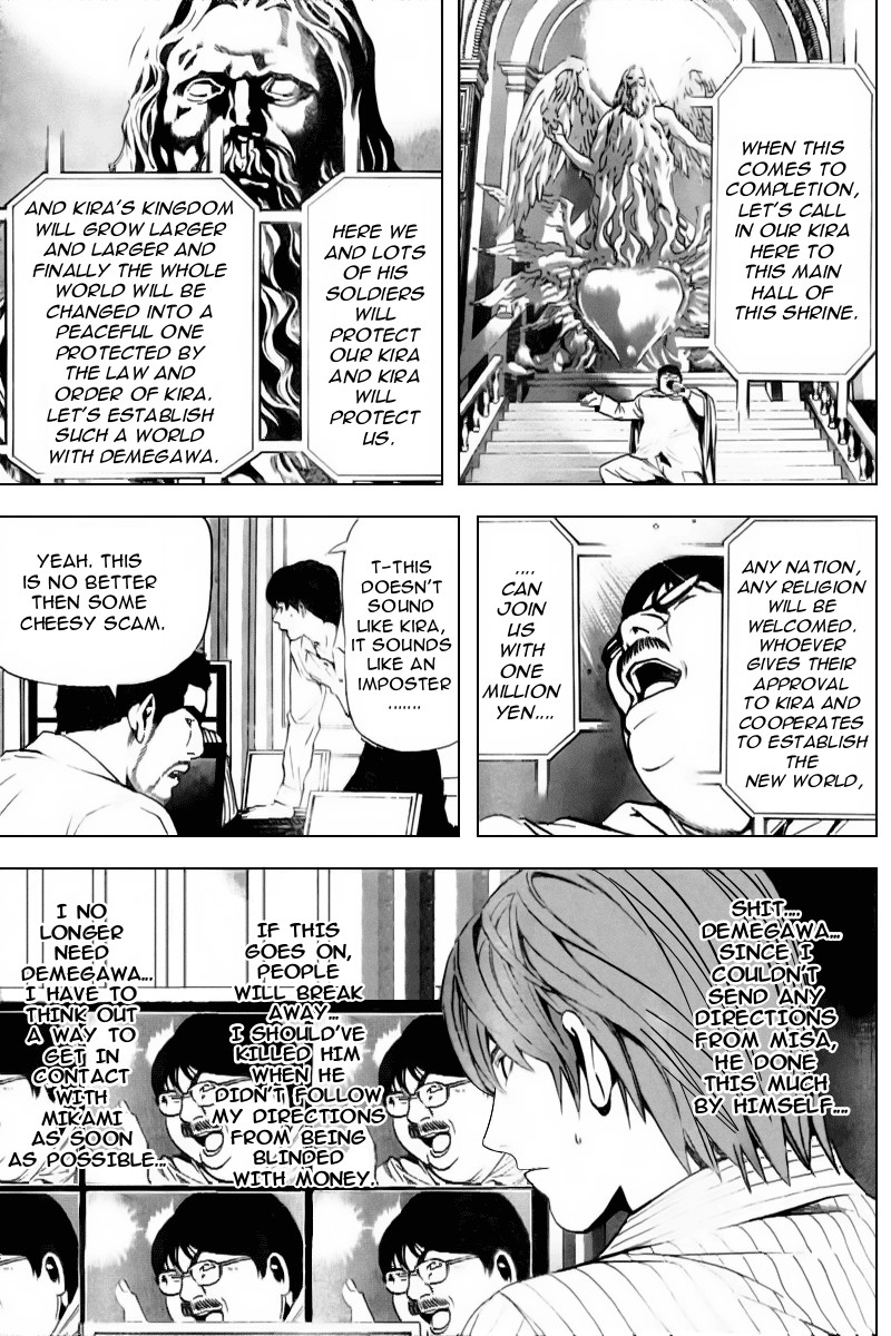 Death Note chapter 83 page 16