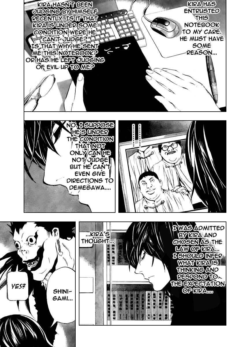 Death Note chapter 83 page 18