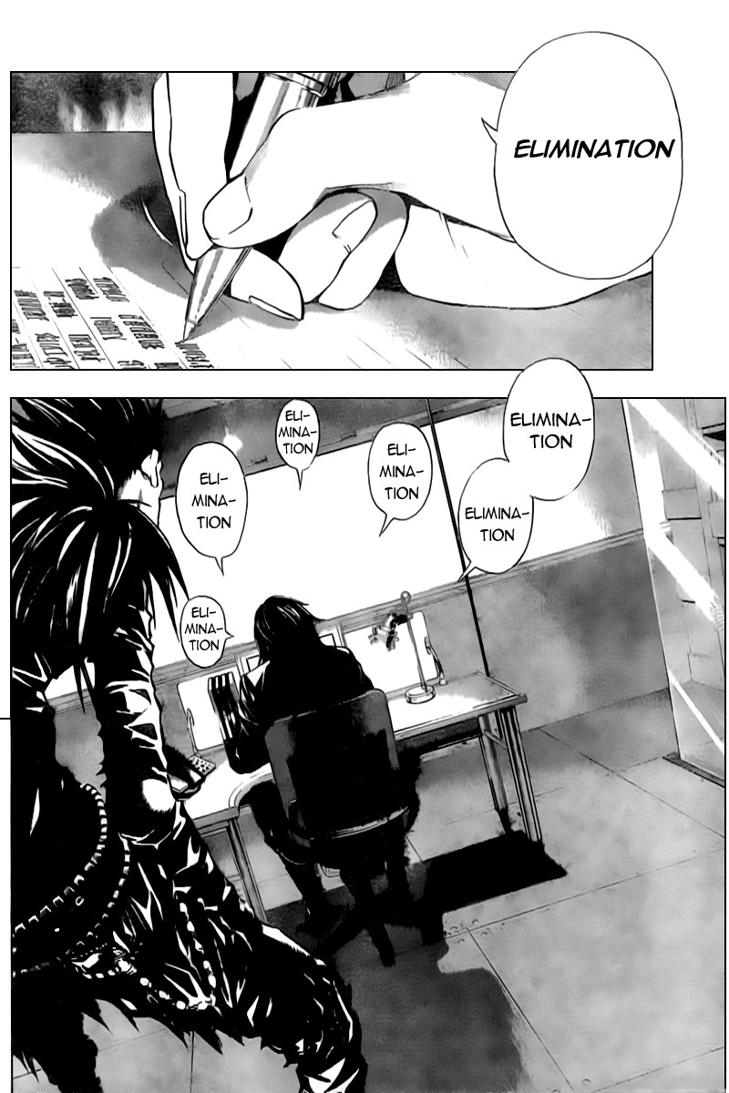 Death Note chapter 84 page 19