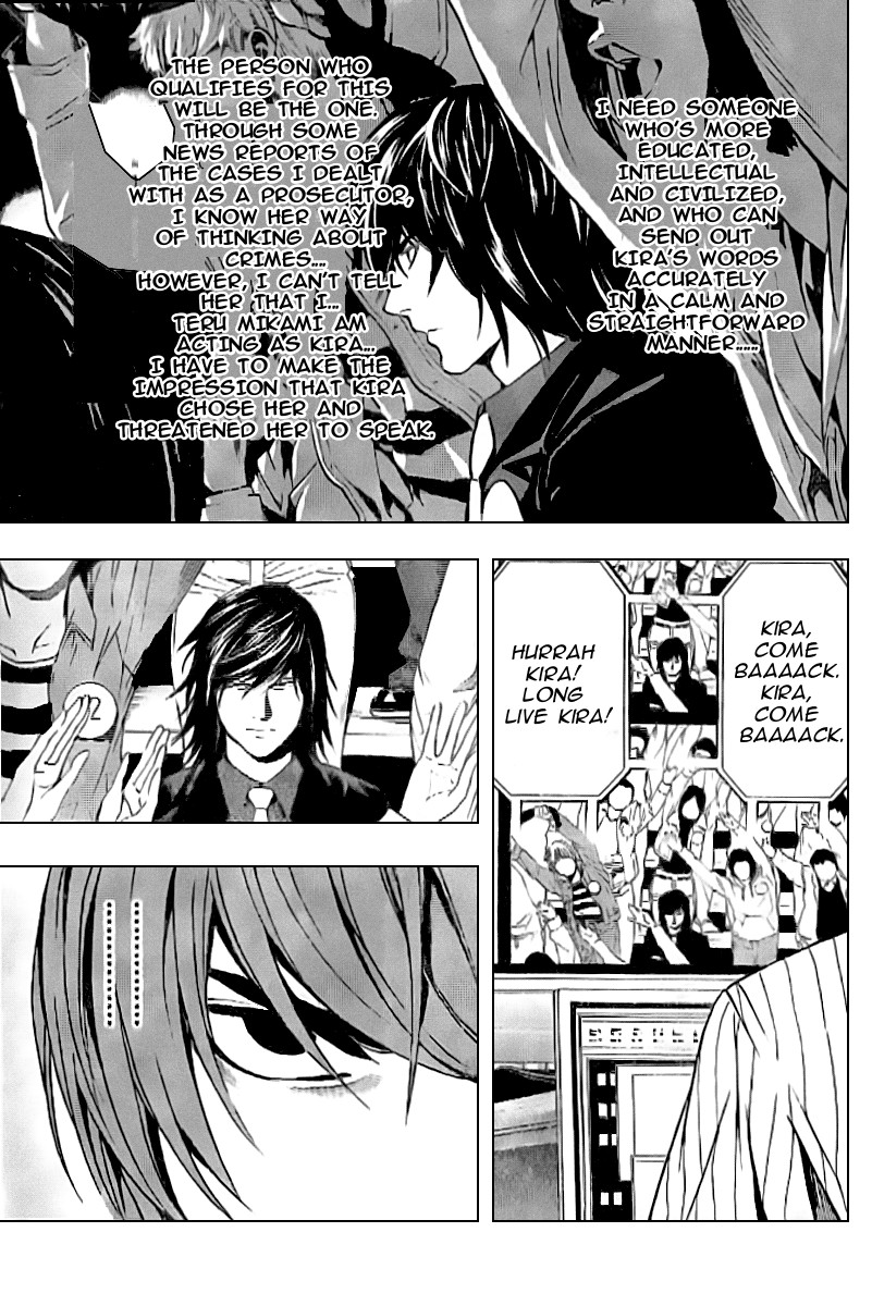Death Note chapter 85 page 20