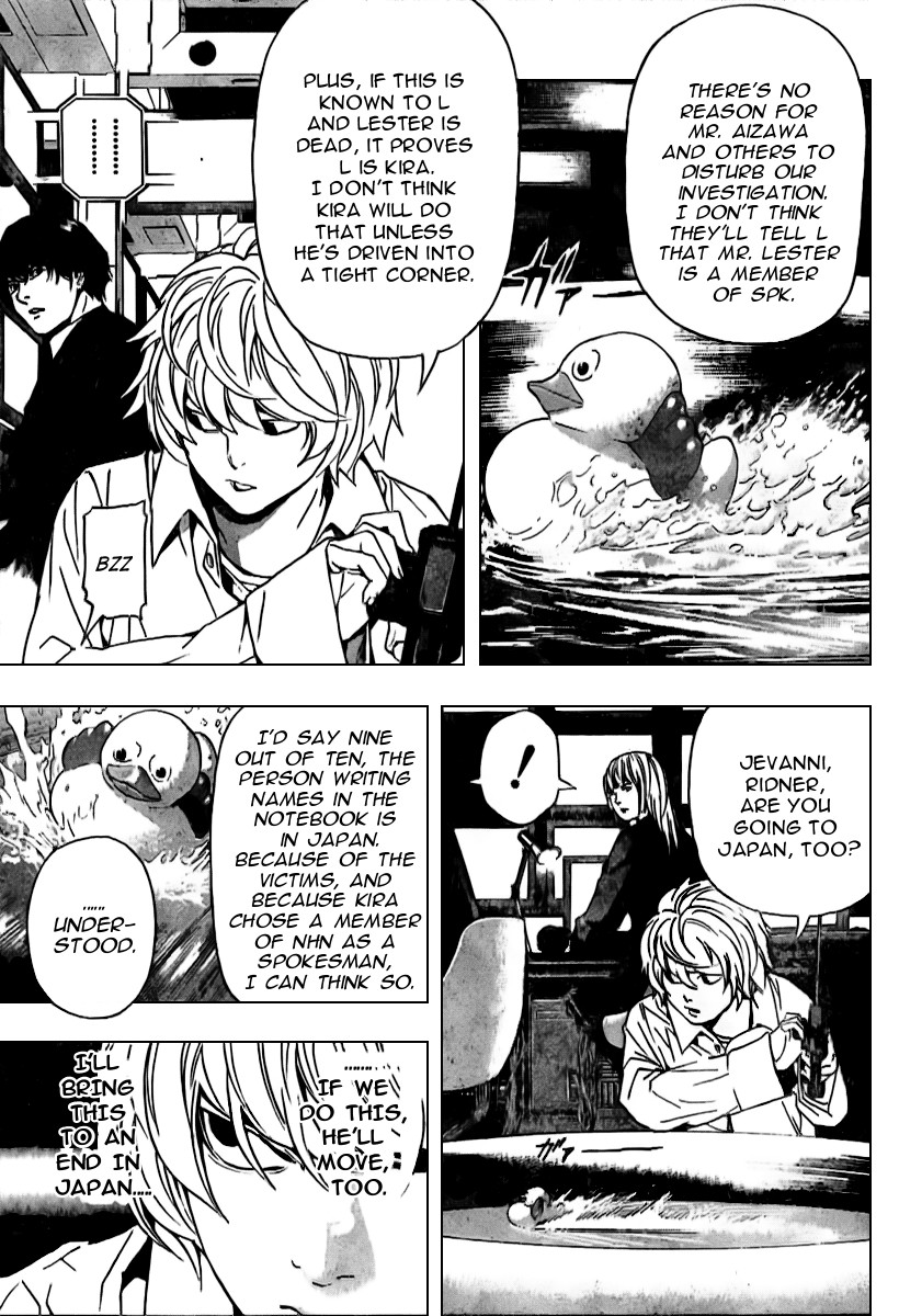 Death Note chapter 86 page 18
