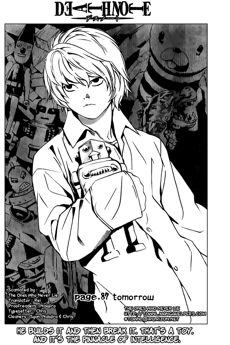 Death Note chapter 87 page 3