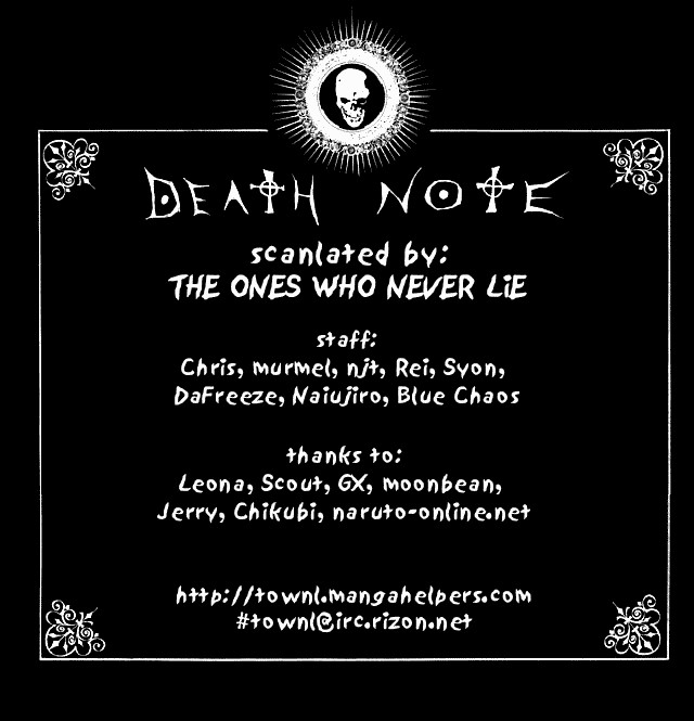 Death Note chapter 88 page 1
