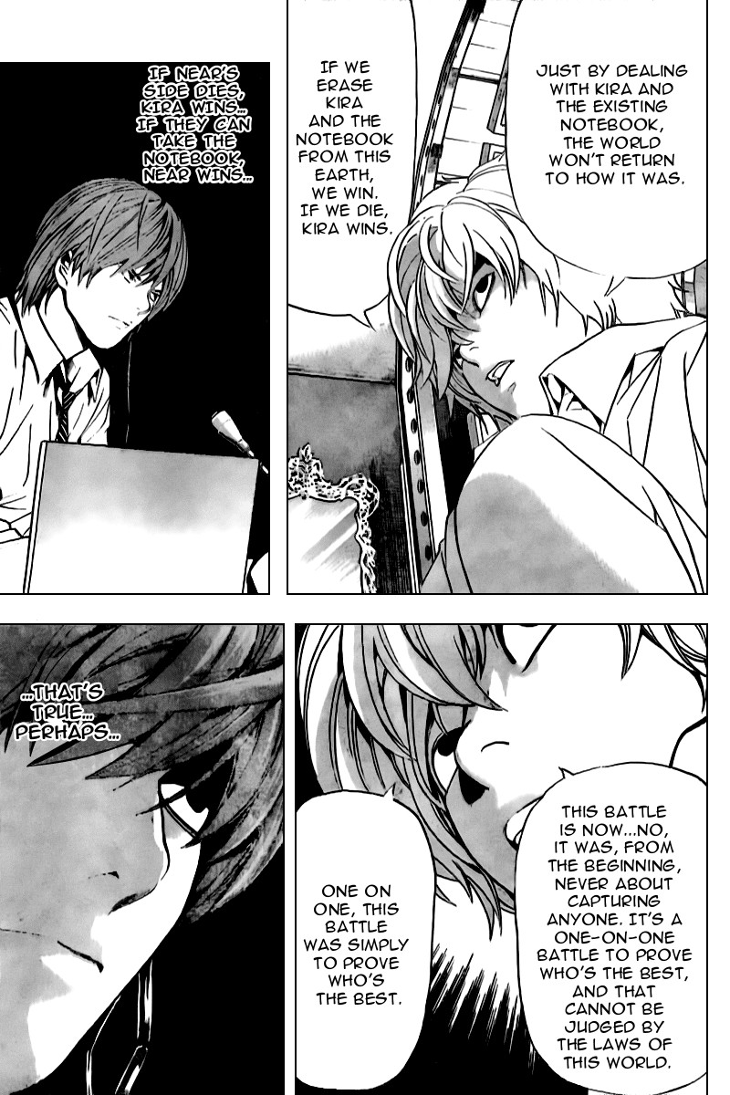 Death Note chapter 89 page 18