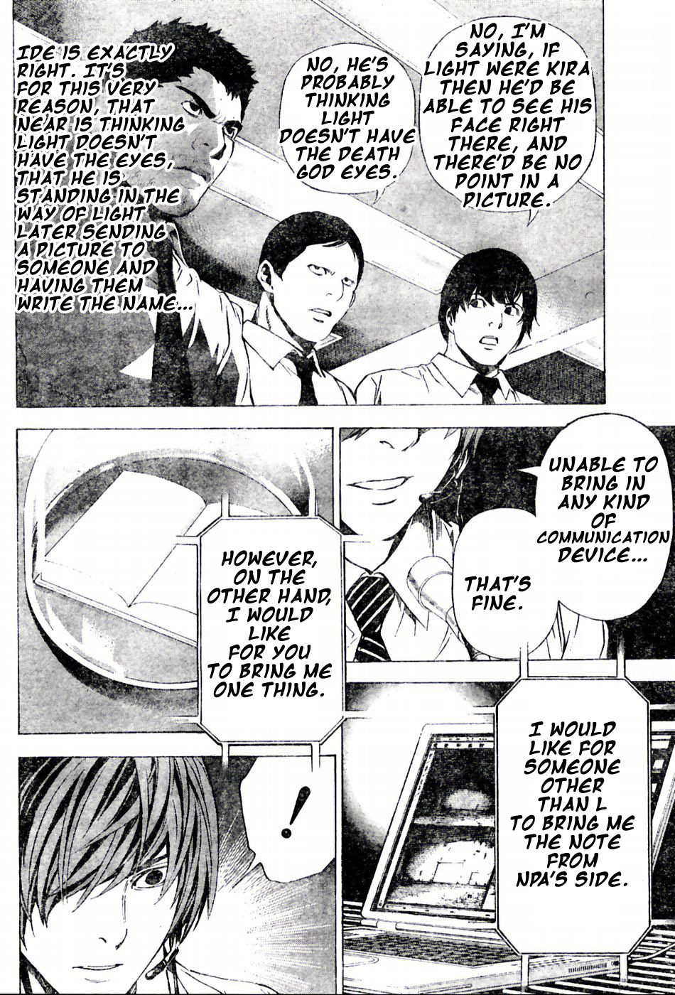 Death Note chapter 98 page 10
