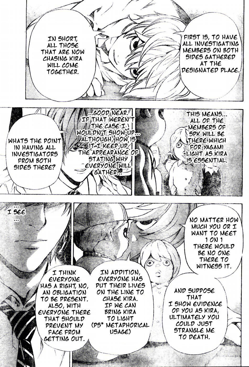 Death Note chapter 98 page 3