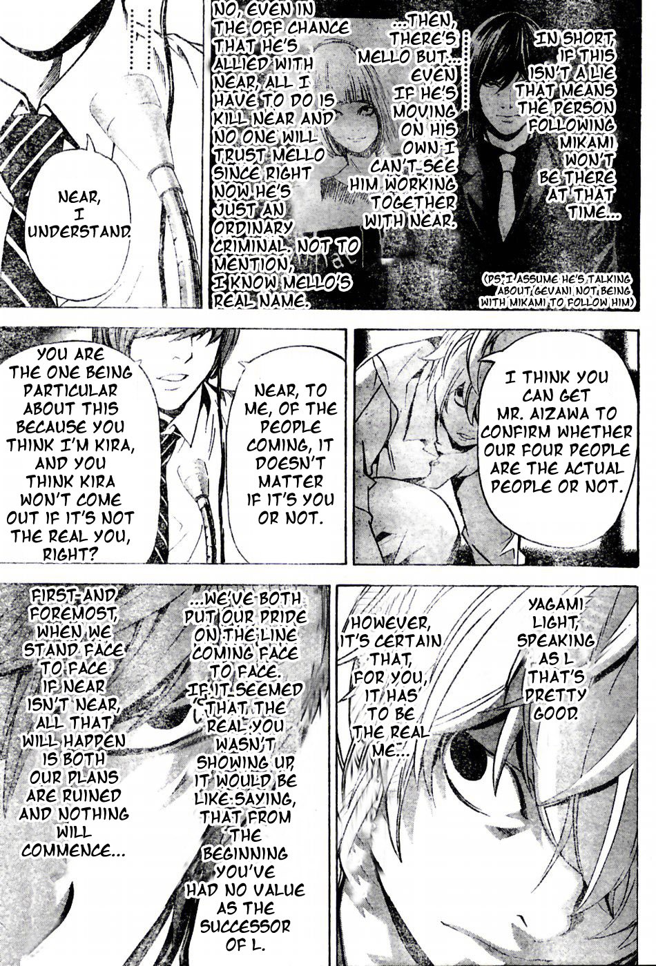 Death Note chapter 98 page 5