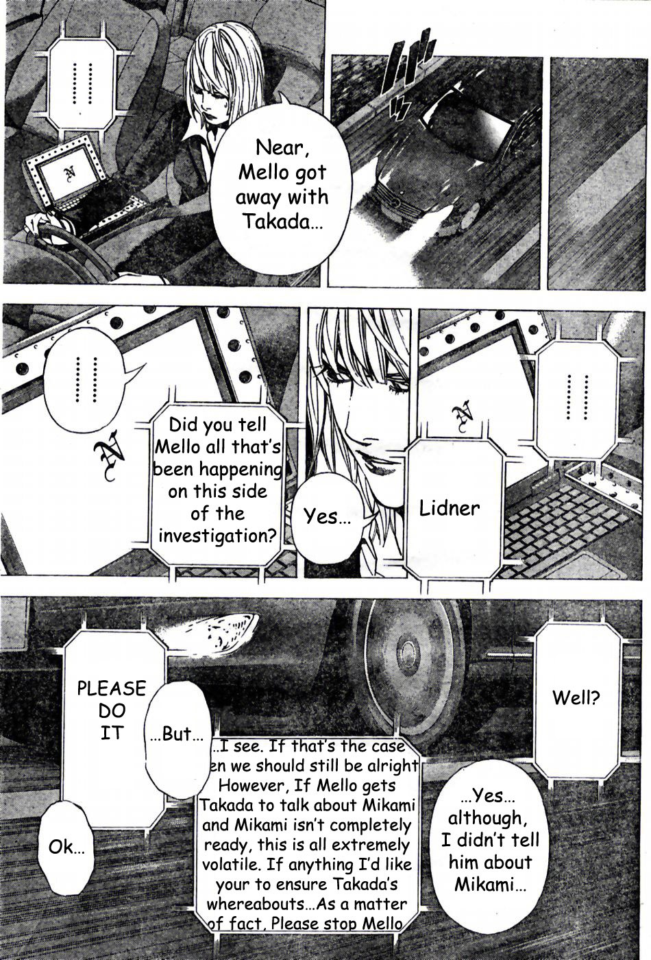 Death Note chapter 99 page 7