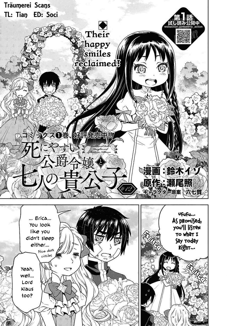 Deathbound Duke's Daughter and Seven Noblemen chapter 12 page 1