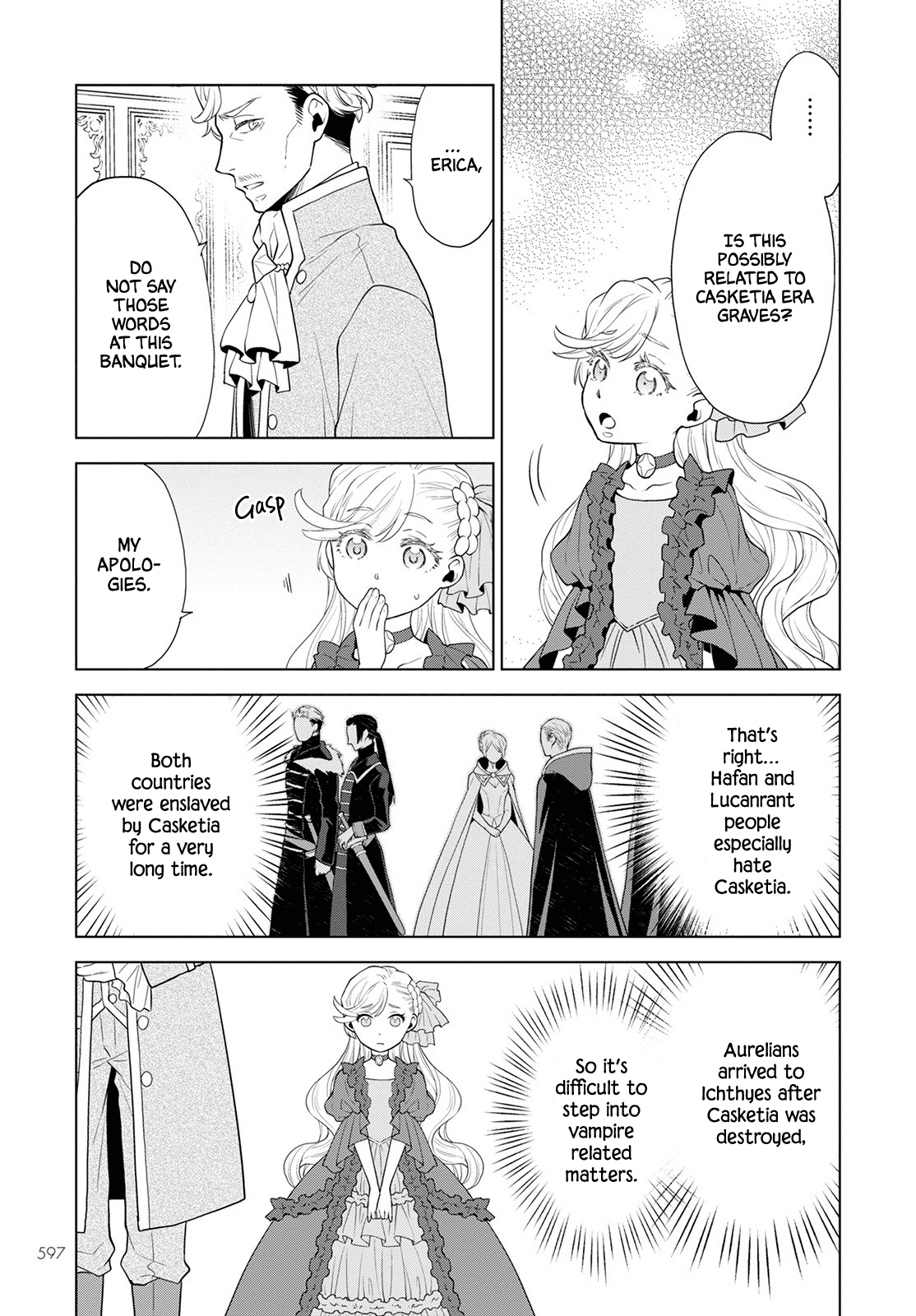 Deathbound Duke's Daughter and Seven Noblemen chapter 15 page 9