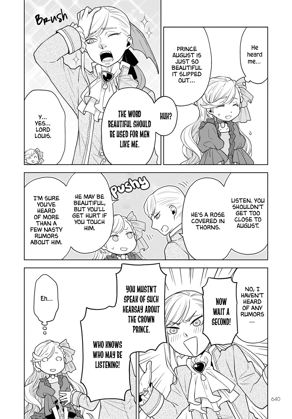 Deathbound Duke's Daughter and Seven Noblemen chapter 16 page 14