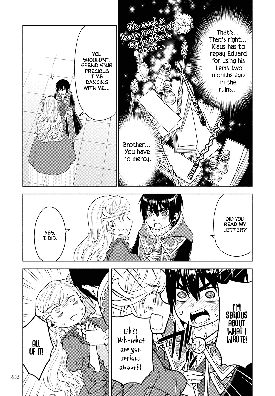 Deathbound Duke's Daughter and Seven Noblemen chapter 16 page 9