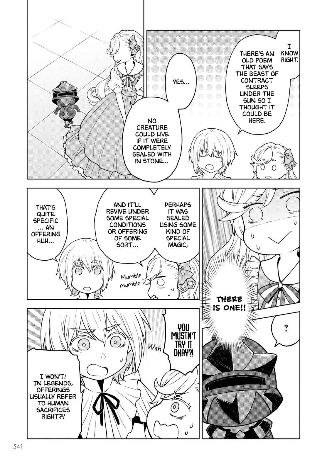 Deathbound Duke's Daughter and Seven Noblemen chapter 18 page 11