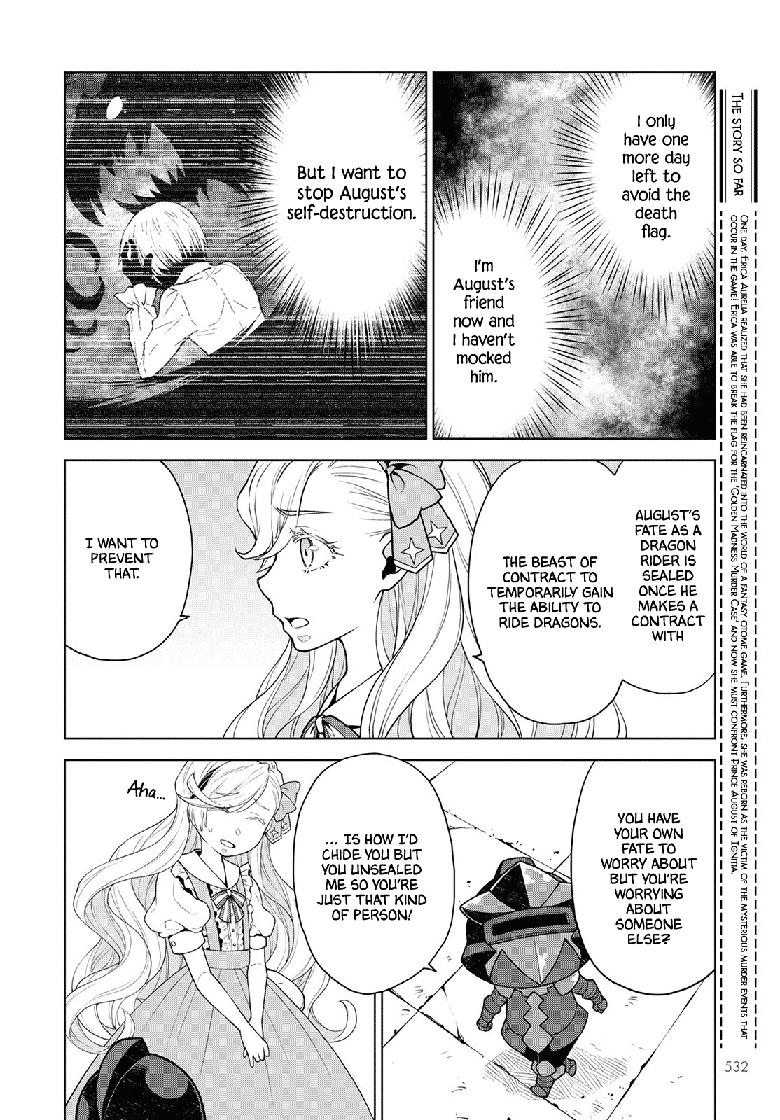 Deathbound Duke's Daughter and Seven Noblemen chapter 18 page 2