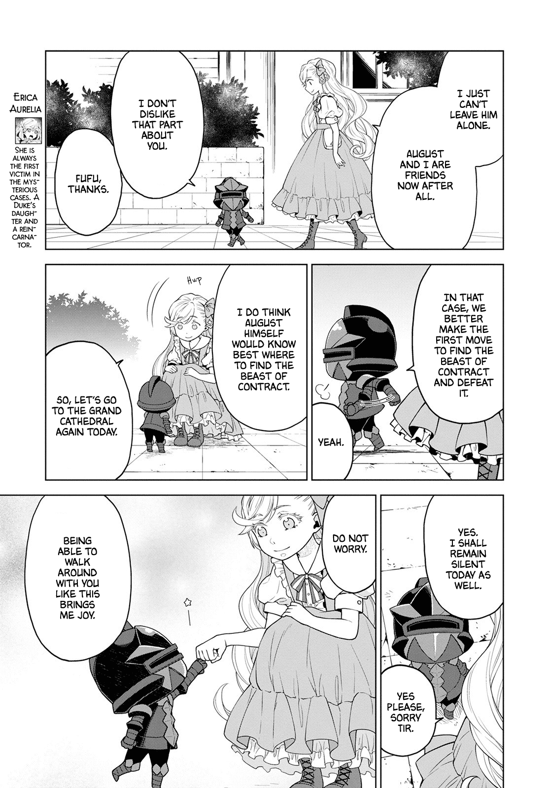 Deathbound Duke's Daughter and Seven Noblemen chapter 18 page 3