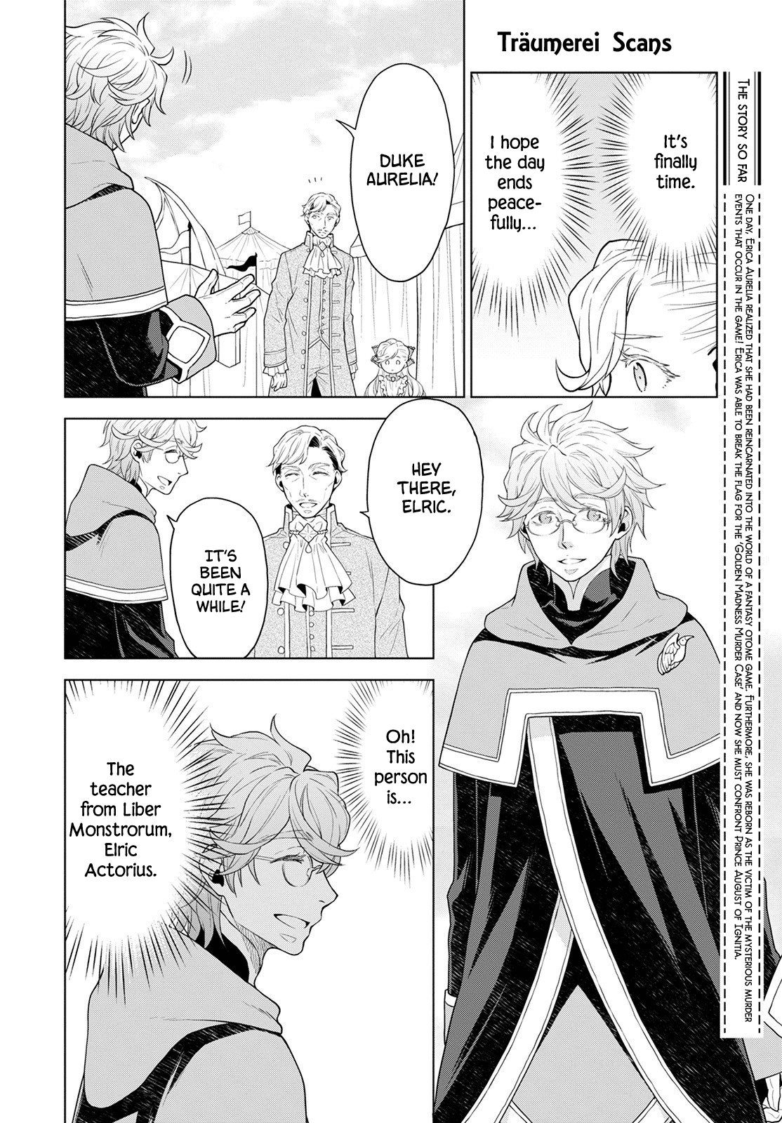 Deathbound Duke's Daughter and Seven Noblemen chapter 19 page 2