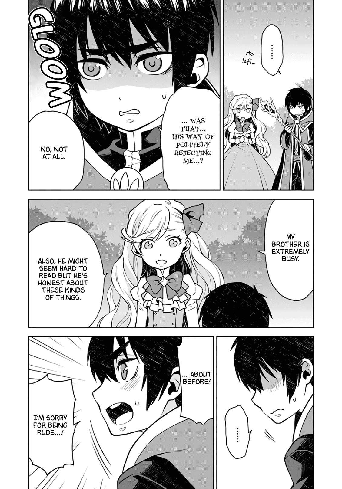 Deathbound Duke's Daughter and Seven Noblemen chapter 2 page 10