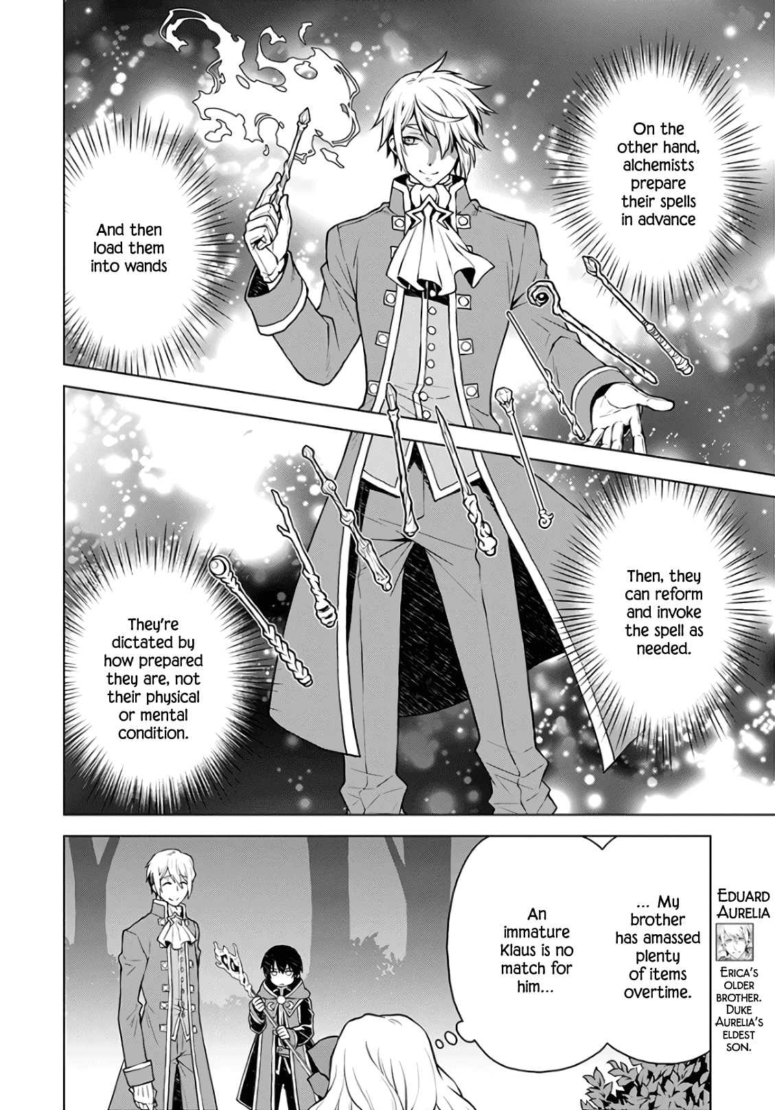 Deathbound Duke's Daughter and Seven Noblemen chapter 2 page 8