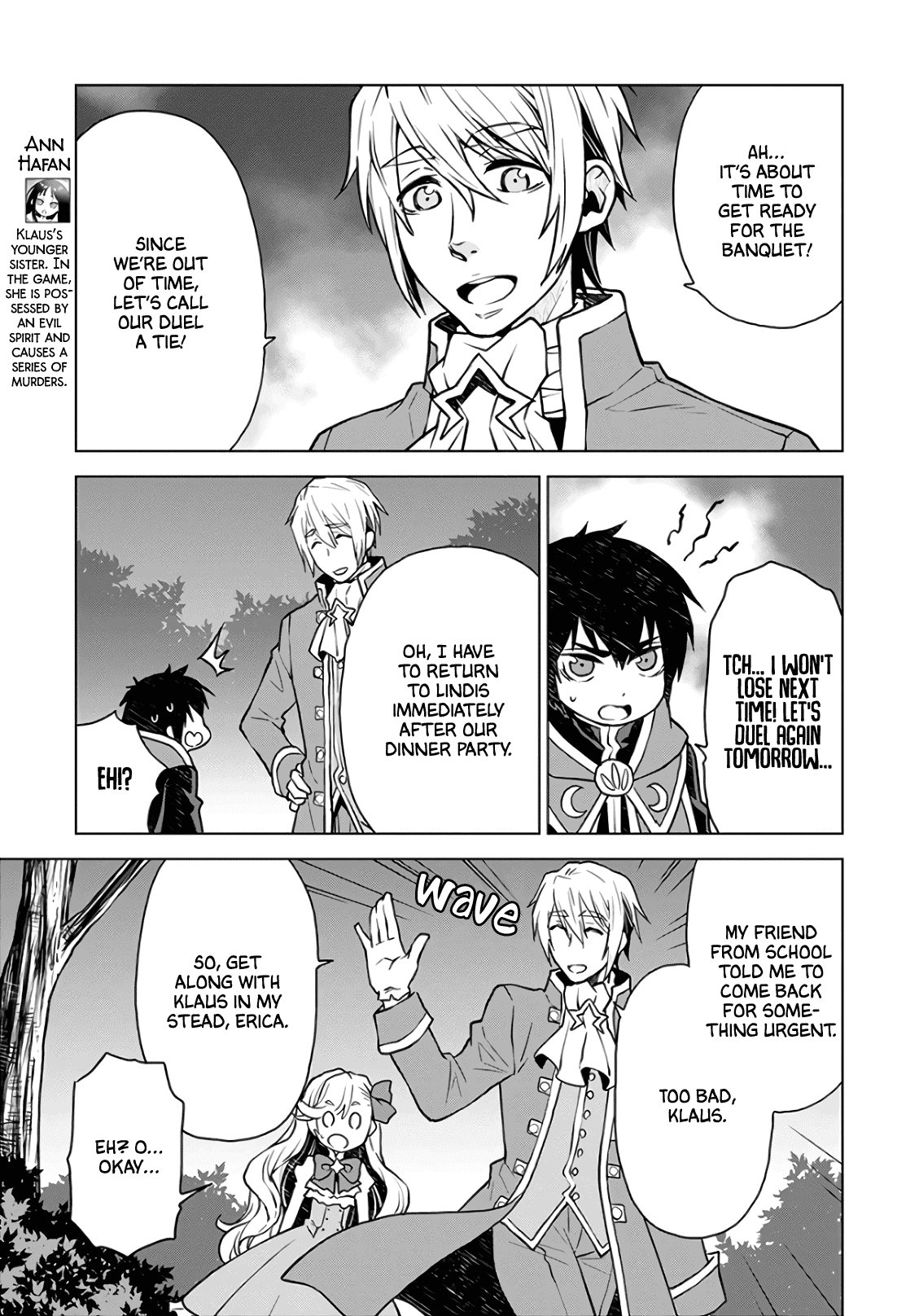 Deathbound Duke's Daughter and Seven Noblemen chapter 2 page 9