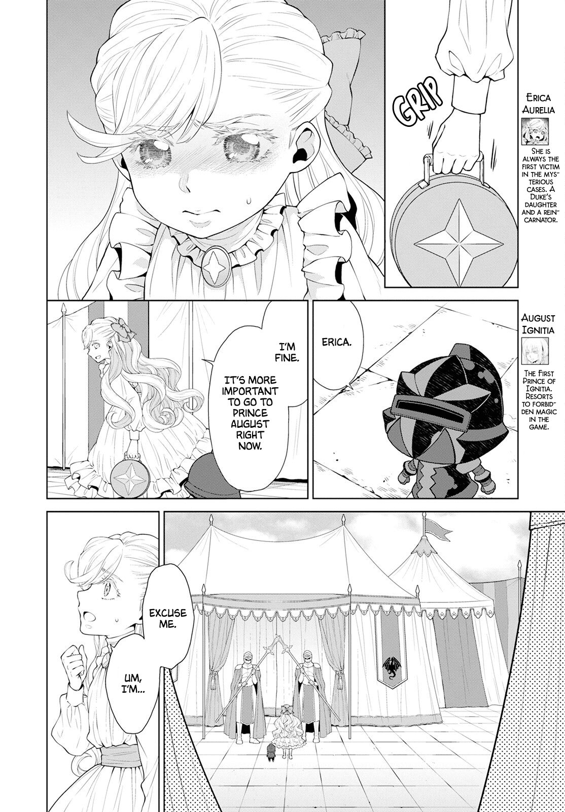 Deathbound Duke's Daughter and Seven Noblemen chapter 22 page 2