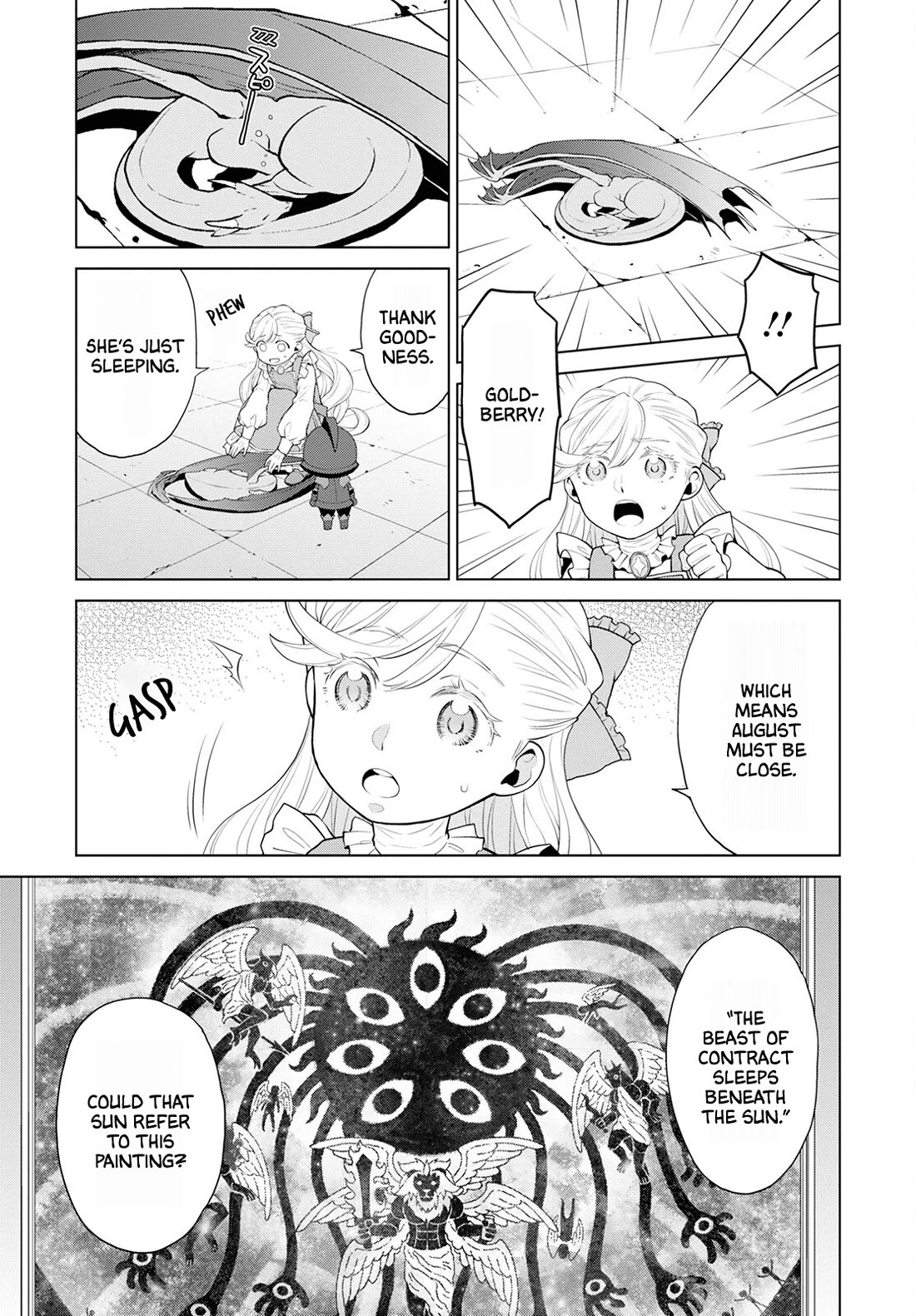 Deathbound Duke's Daughter and Seven Noblemen chapter 23 page 9