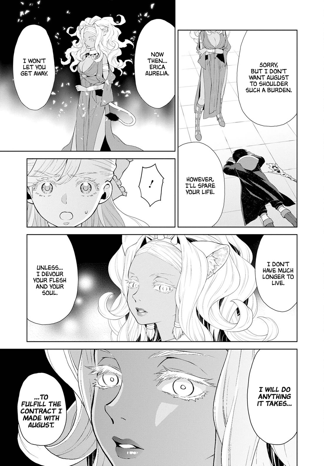 Deathbound Duke's Daughter and Seven Noblemen chapter 25 page 3