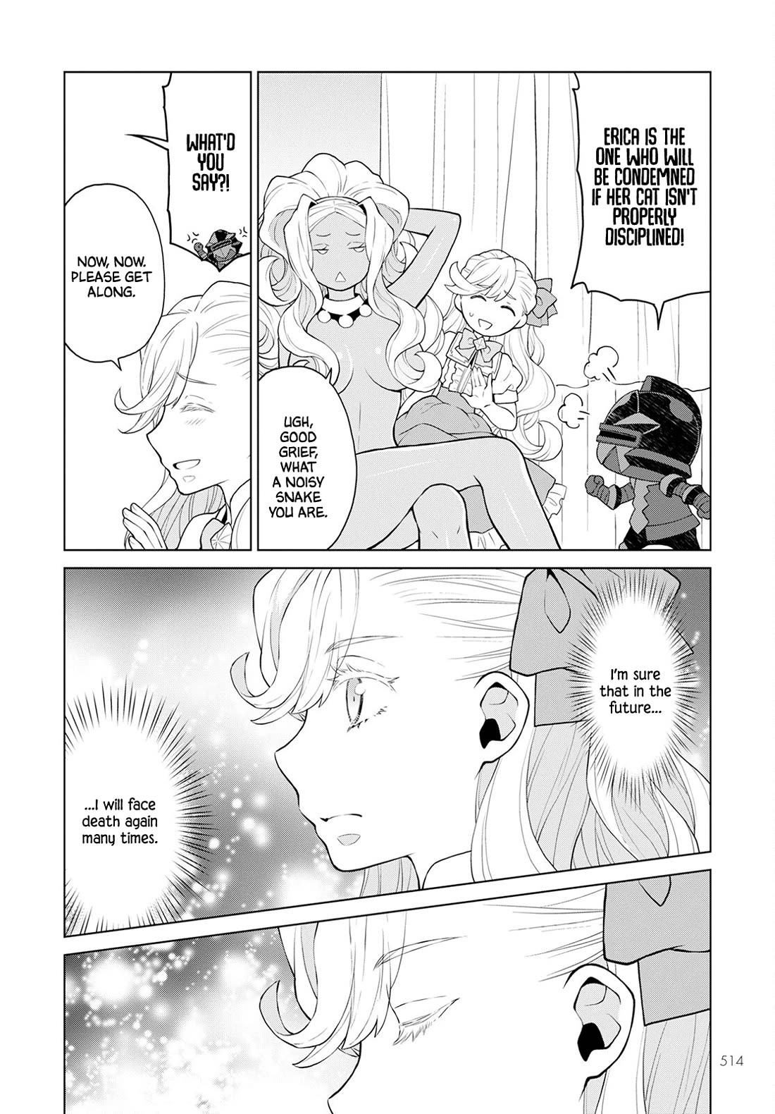 Deathbound Duke's Daughter and Seven Noblemen chapter 27 page 22