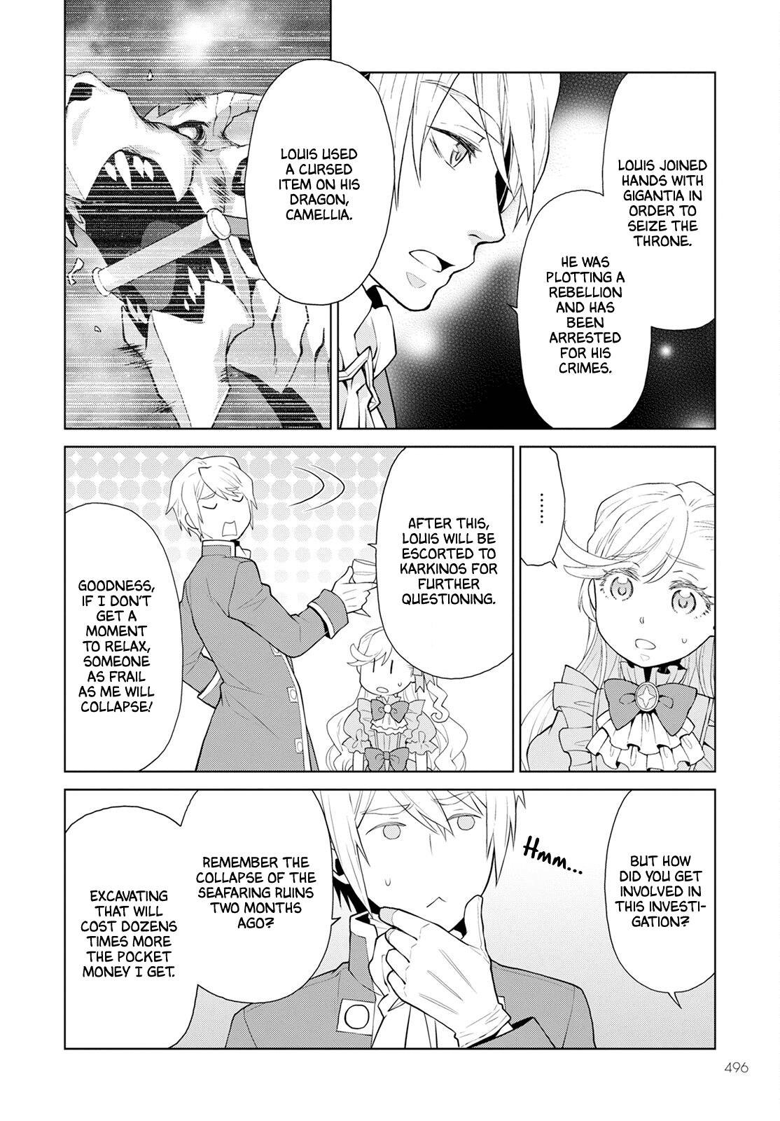 Deathbound Duke's Daughter and Seven Noblemen chapter 27 page 4