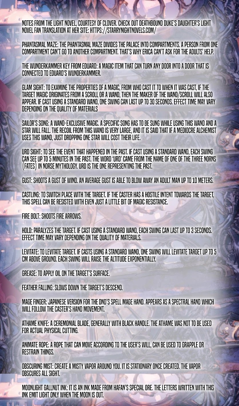 Deathbound Duke's Daughter and Seven Noblemen chapter 3 page 22