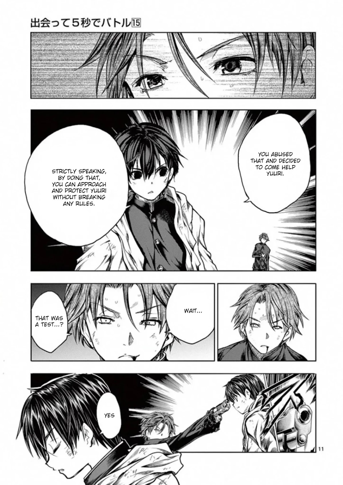 Deatte 5 Byou de Battle chapter 128 page 11