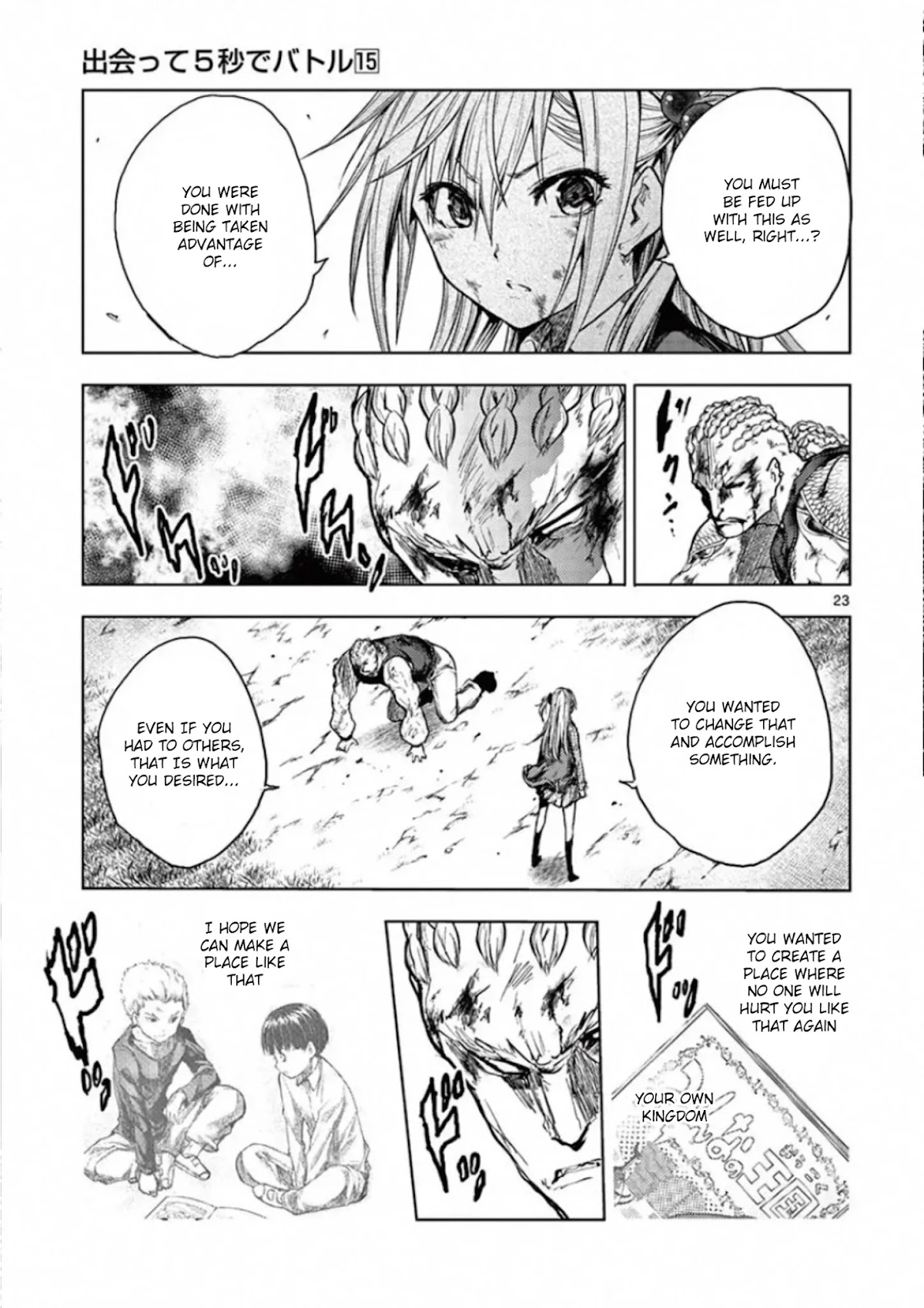 Deatte 5 Byou de Battle chapter 130 page 23