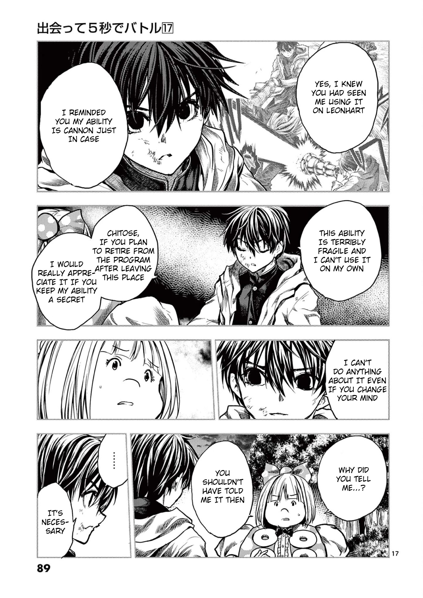 Deatte 5 Byou de Battle chapter 148 page 17