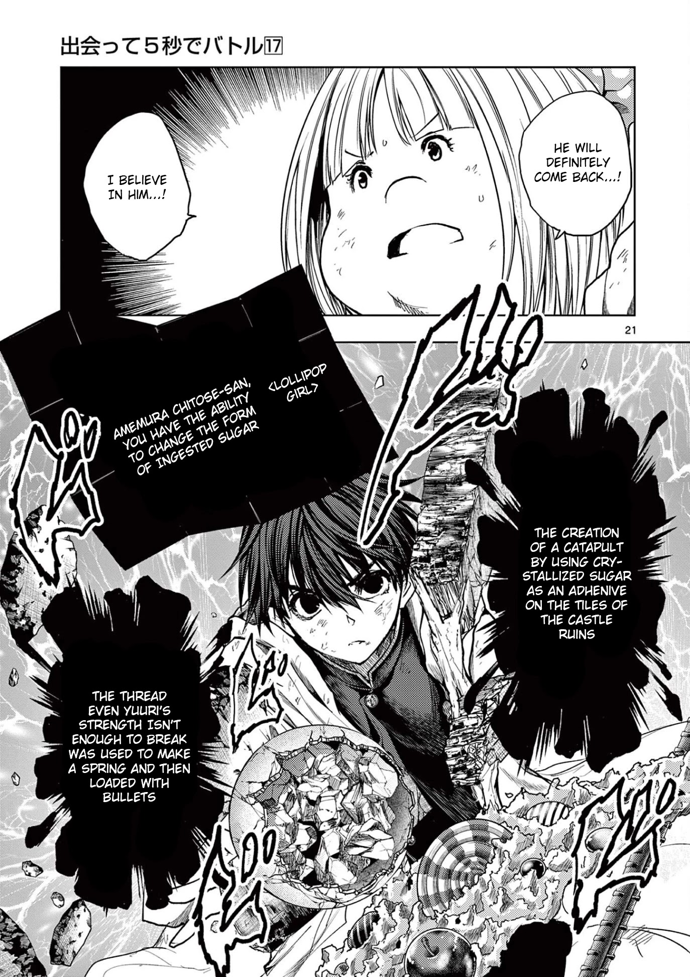 Deatte 5 Byou de Battle chapter 148 page 21