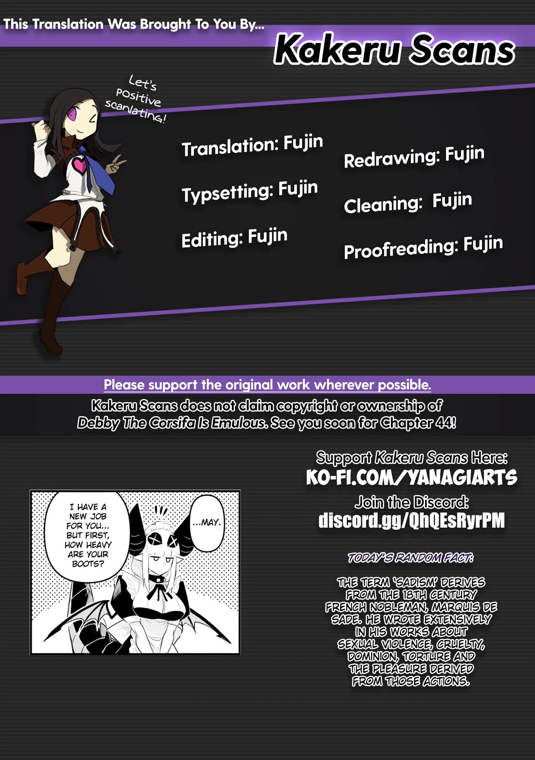 Debby the Corsifa is Emulous chapter 44 page 17