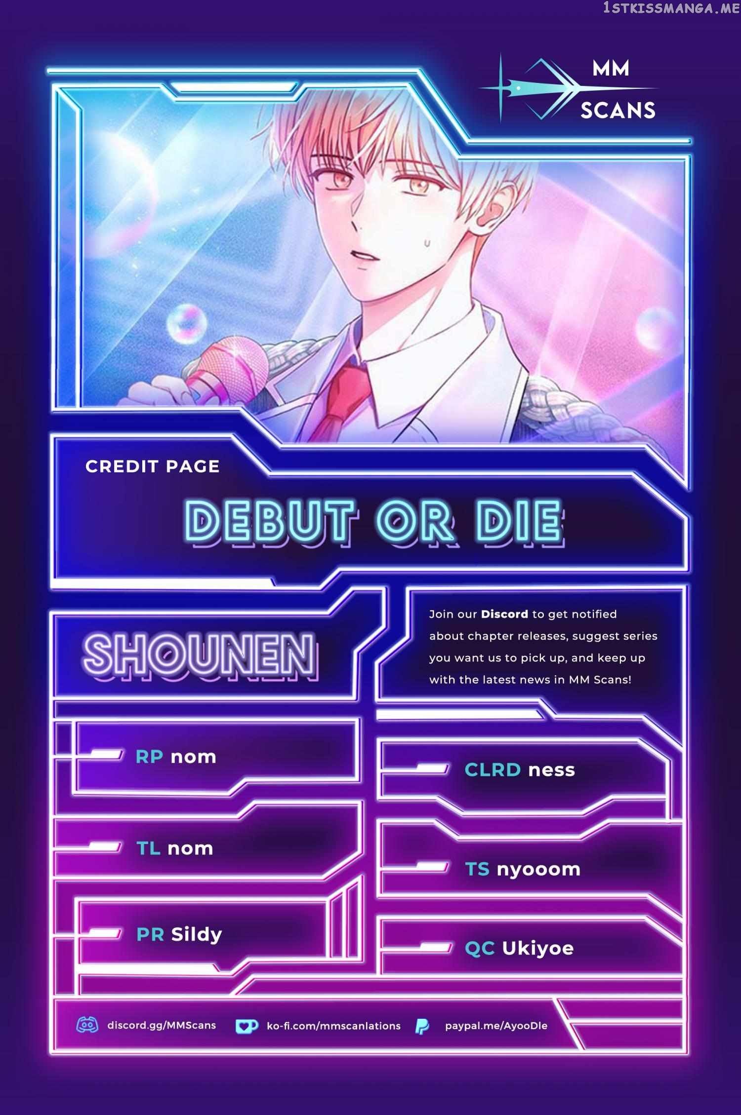 Debut or Die chapter 36 page 1