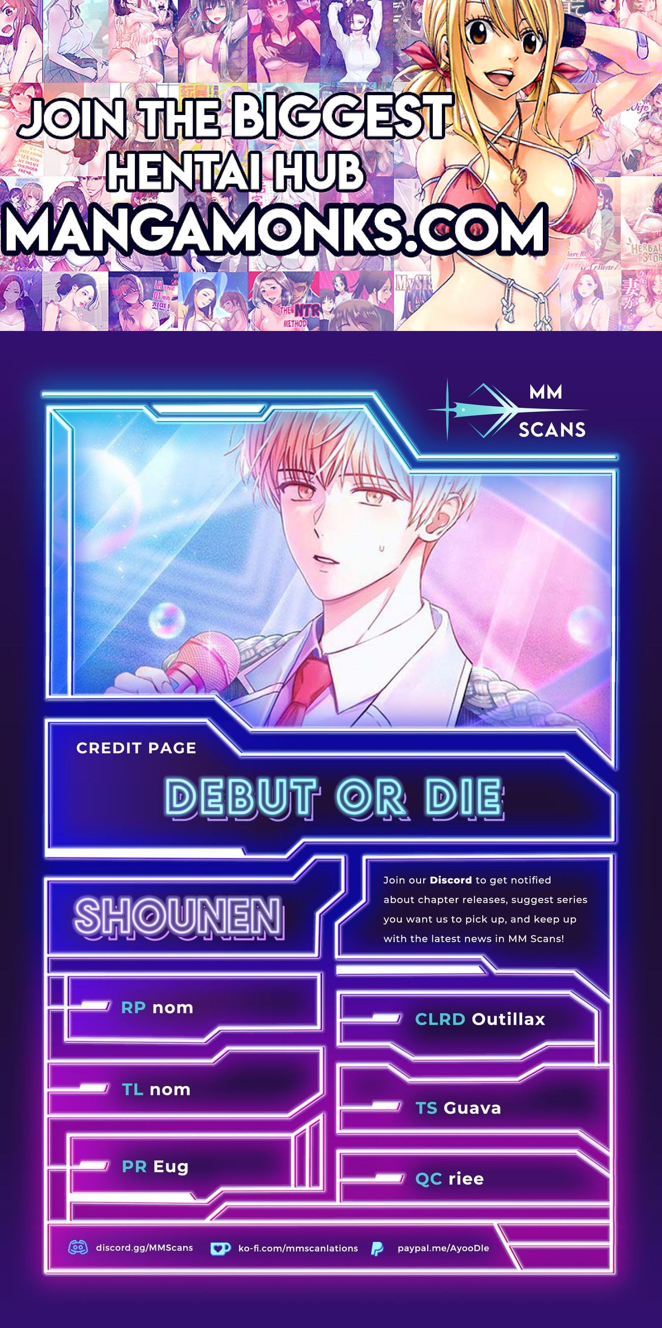 Debut or Die chapter 54 page 1