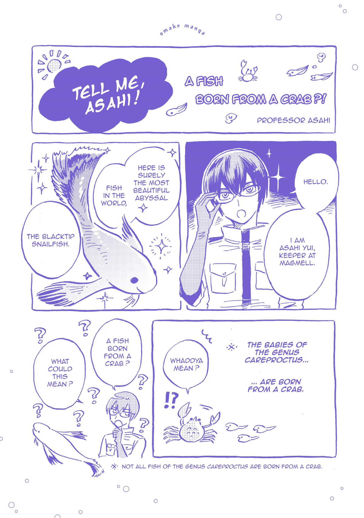 Deep Sea Aquarium Magmell chapter 25.5 page 1