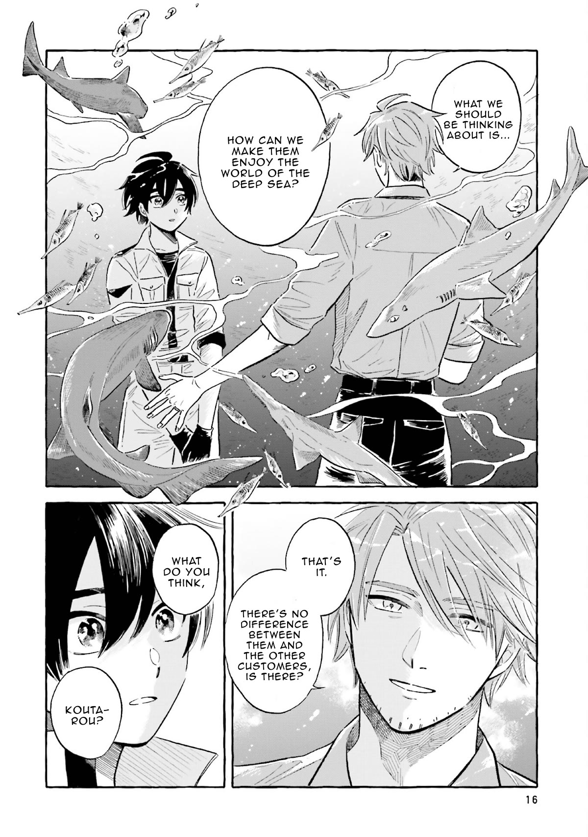 Deep Sea Aquarium Magmell chapter 38 page 14