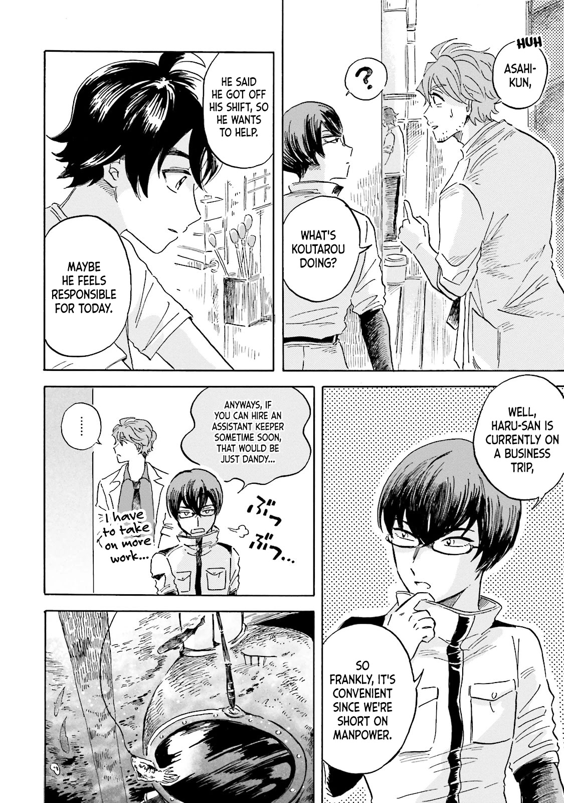 Deep Sea Aquarium Magmell chapter 4 page 34