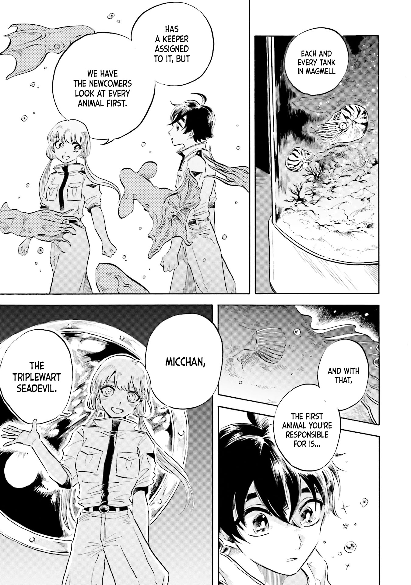 Deep Sea Aquarium Magmell chapter 5 page 3