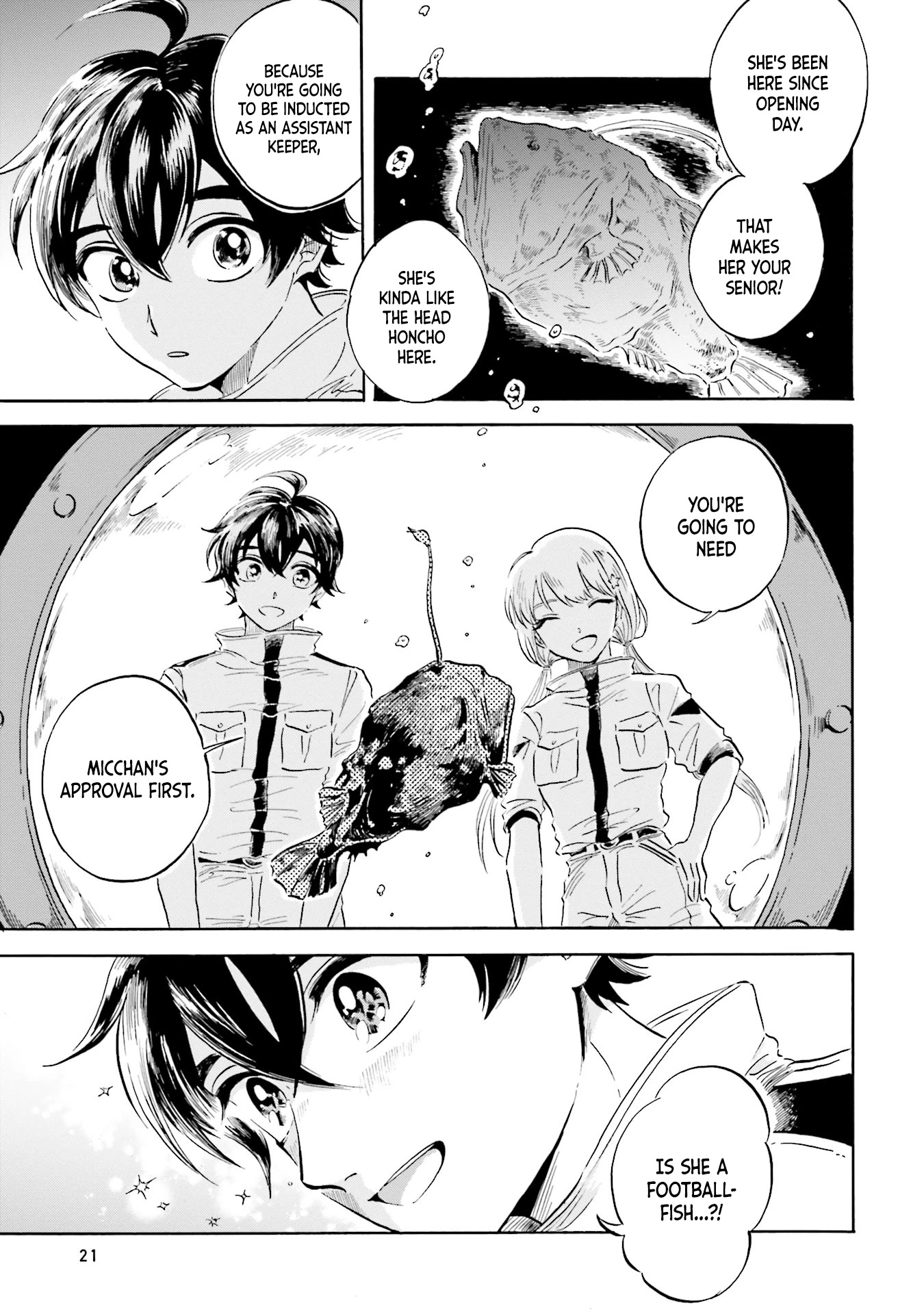 Deep Sea Aquarium Magmell chapter 5 page 5