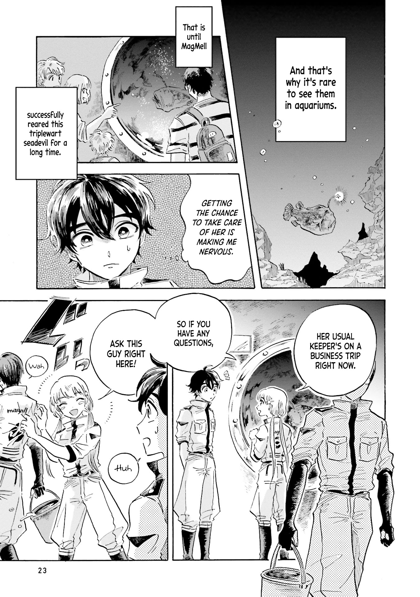 Deep Sea Aquarium Magmell chapter 5 page 7