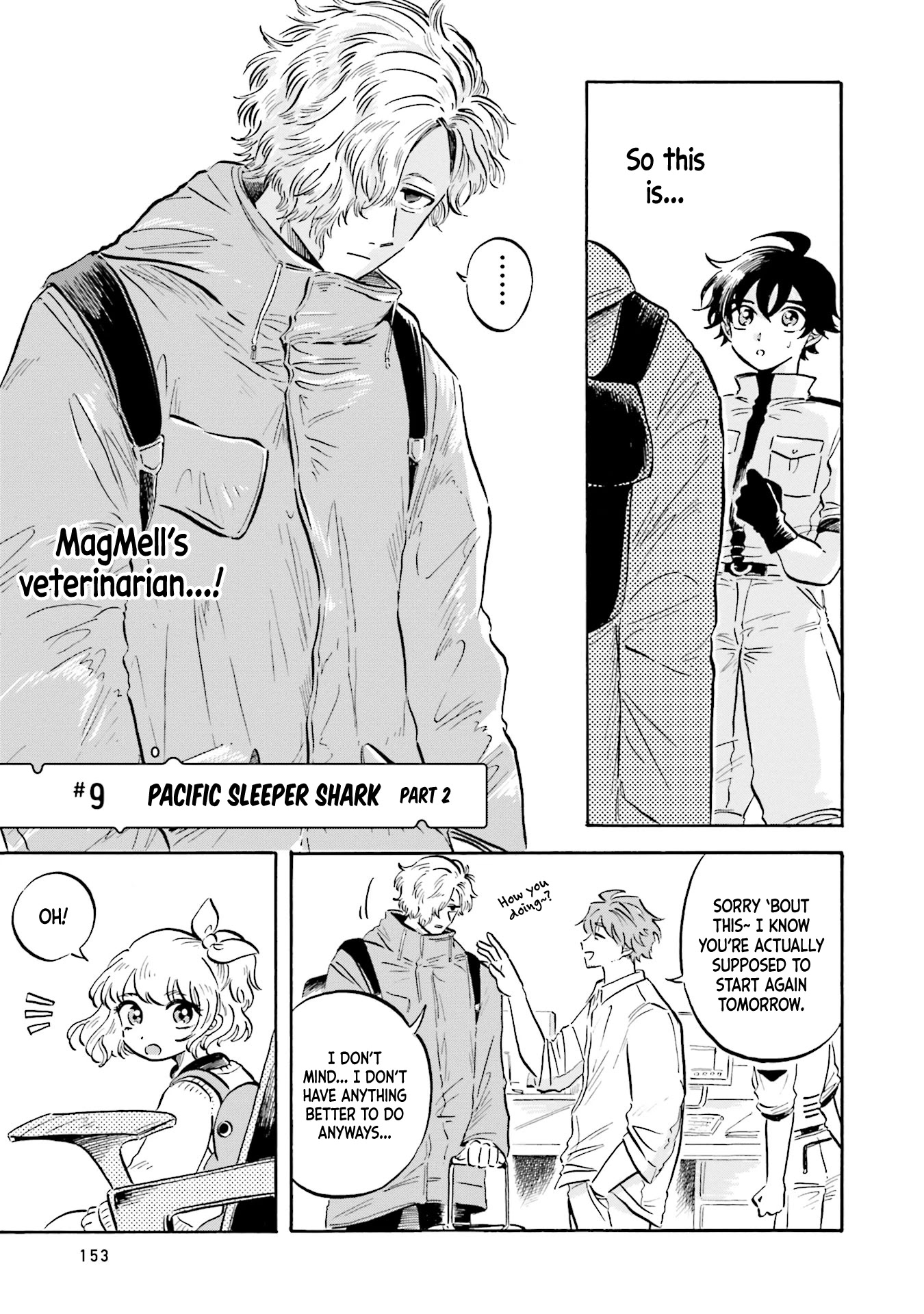 Deep Sea Aquarium Magmell chapter 9 page 1