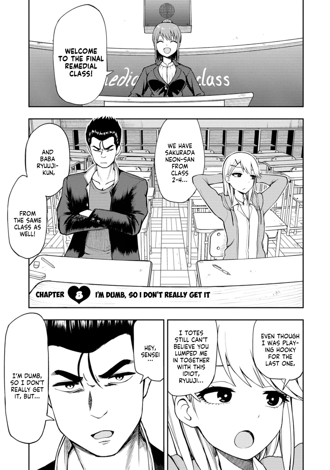 Delusional Teacher chapter 8 page 1