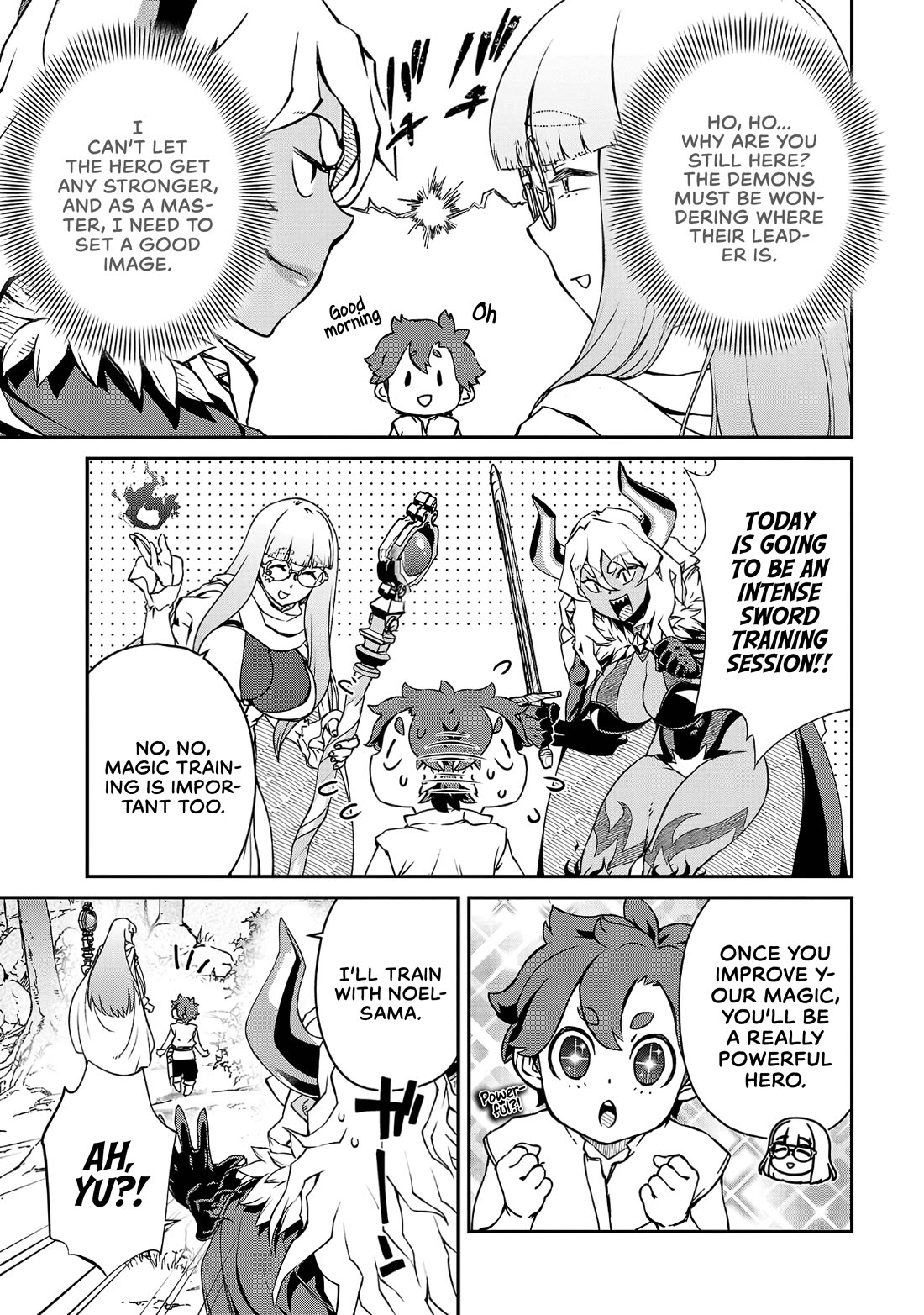 Demon Queen–sama Can't Defeat Hero-kun. chapter 13 page 7