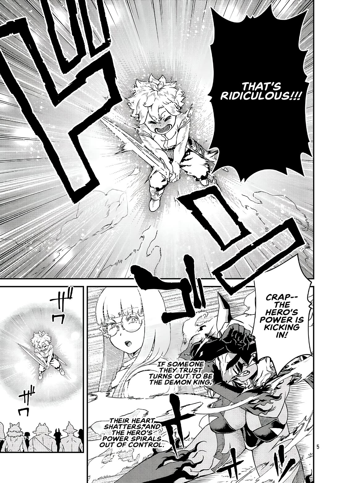 Demon Queen–sama Can't Defeat Hero-kun. chapter 18 page 5