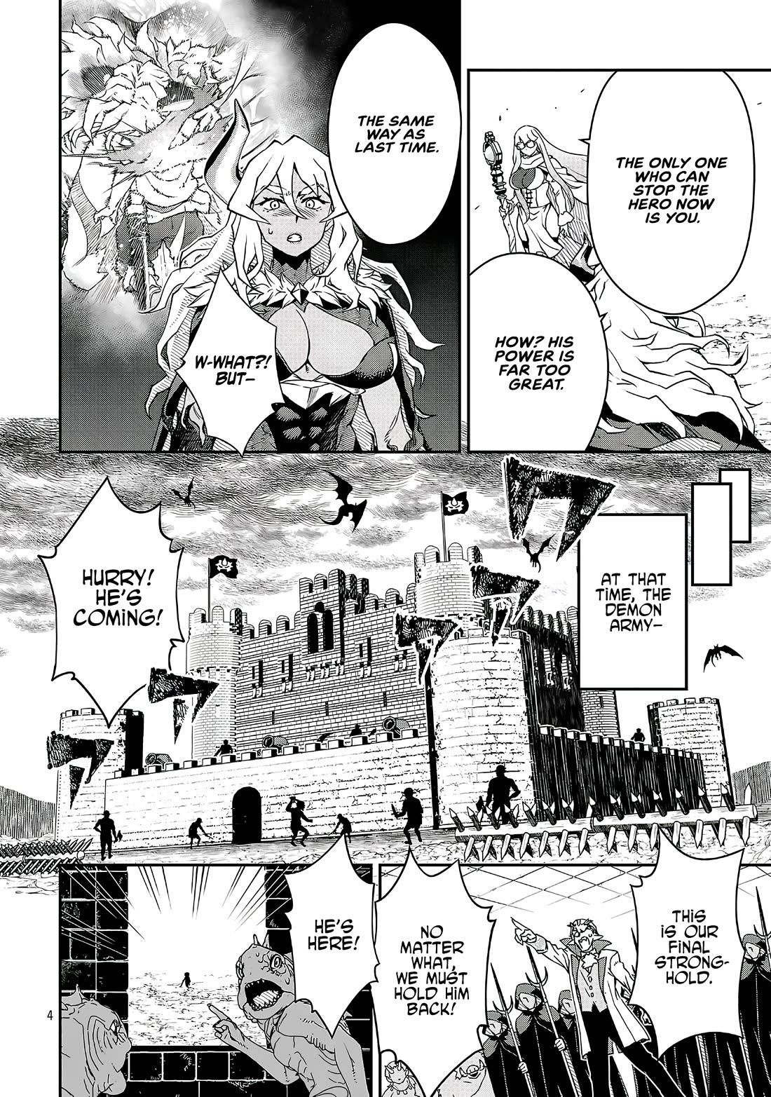 Demon Queen–sama Can't Defeat Hero-kun. chapter 19.1 page 4