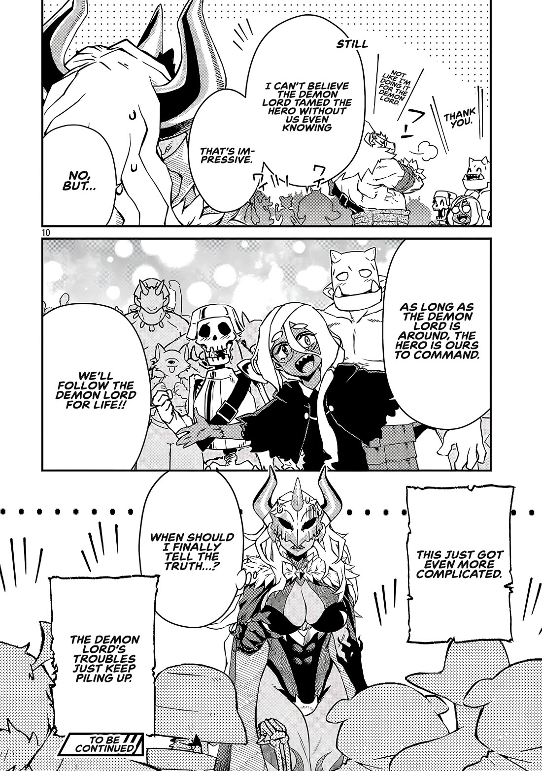 Demon Queen–sama Can't Defeat Hero-kun. chapter 19.2 page 10