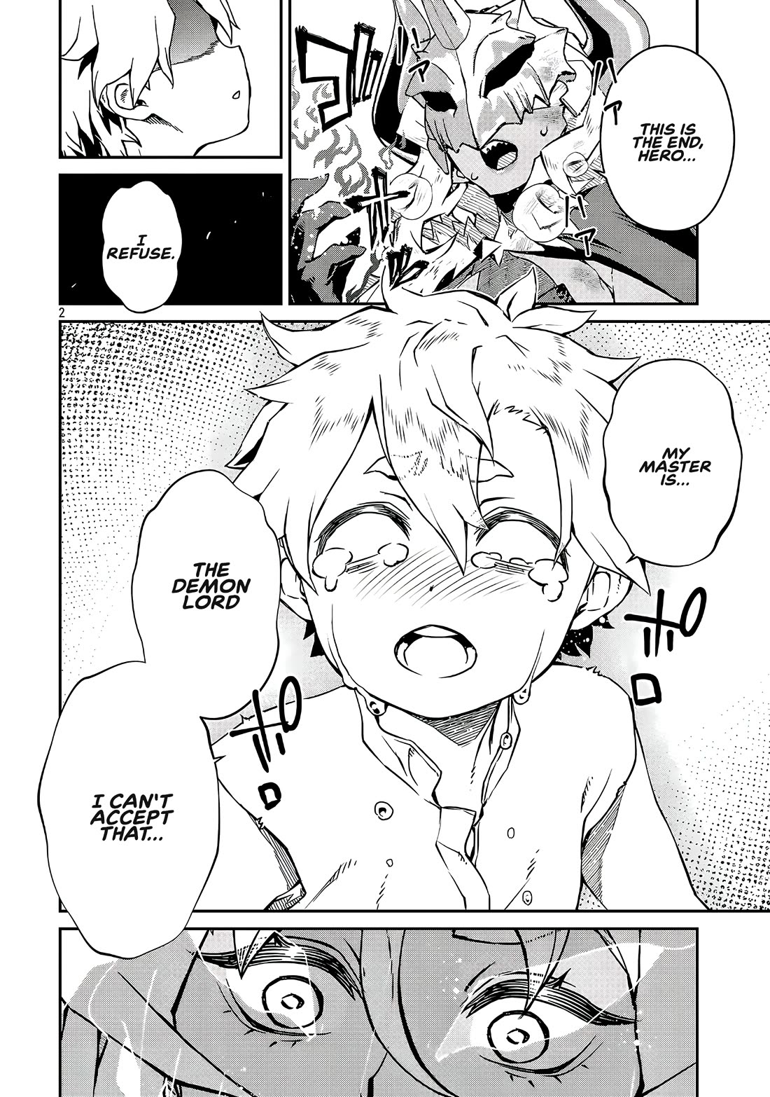 Demon Queen–sama Can't Defeat Hero-kun. chapter 19.2 page 2